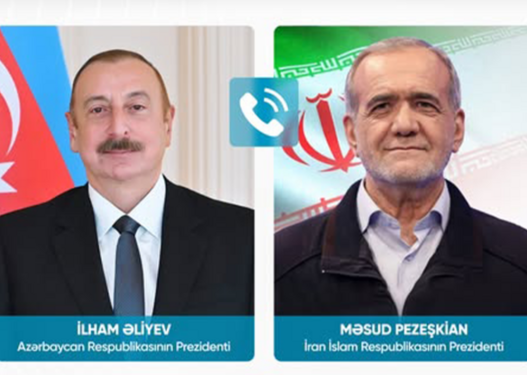 Prezident İlham Əliyevlə Məsud Pezeşkian arasında telefon danışığı olub