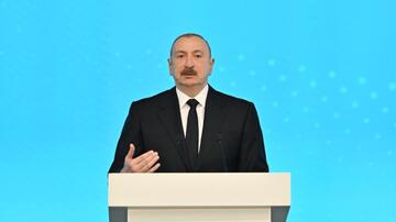 Prezident: Bu gün tərəfdaşlarımızla enerji kabelləri ilə bağlı sıx əməkdaşlıq edirik