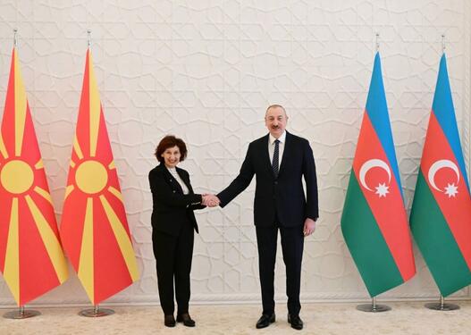 Şimali Makedoniya Prezidenti Azərbaycan liderini təbrik edib