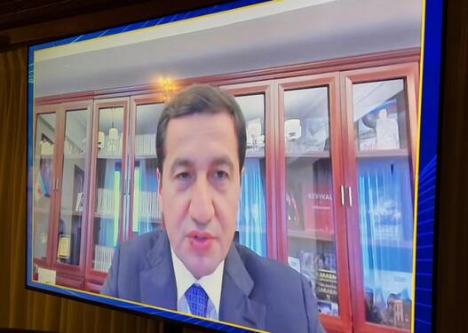 Hikmət Hacıyev: Yaxın Şərqdə münaqişənin kəskinləşməsi şəraitində Orta Dəhliz əlavə əhəmiyyət qazanır