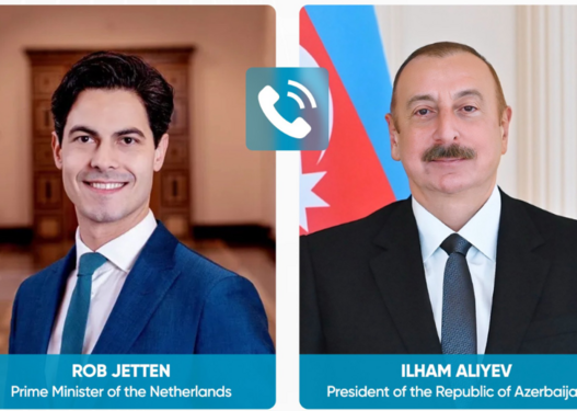 İlham Əliyev Niderlandın Baş naziri ilə telefon danışığı aparıb
