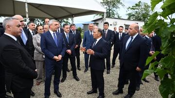 Xocalının Daşbulaq kəndində baramaçılığın inkişafı üçün yaradılmış infrastruktura baxış keçirilib