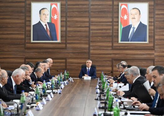 Əlaqələndirmə Qərargahının növbəti iclası Ağdərə şəhərində keçirilib