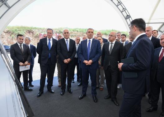 Əlaqələndirmə Qərargahının iclasının iştirakçıları “Dəmirli” Filiz Emalı Kompleksində görülən işlərlə tanış olub