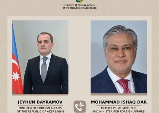 Ceyhun Bayramov ilə İshaq Dar ABŞ və İran arasında əldə olunan razılşamanı müzakirə ediblər