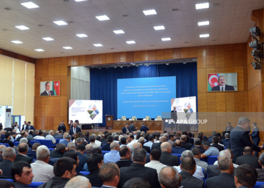 Aqrar sahədə Dövlət Proqramı çərçivəsində Şəmkirdə regional müşavirə keçirilir
