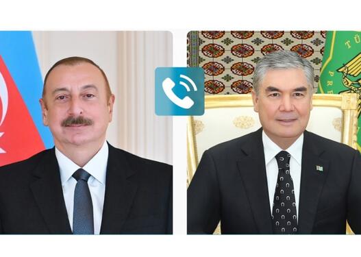 İlham Əliyev və Qurbanqulu Berdiməhəmmədov arasında telefon danışığı baş tutub