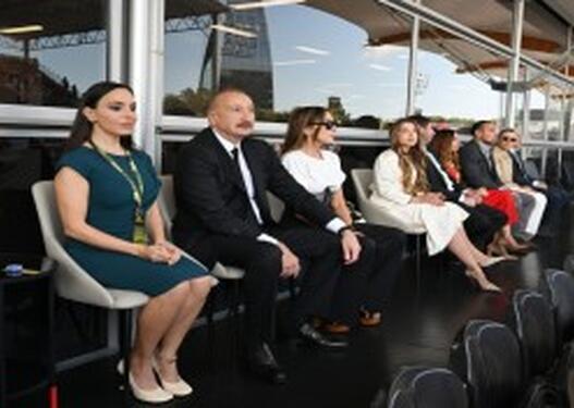 İlham Əliyevin sosial media hesablarında "Formula 1"-ə dair videoçarx paylaşılıb